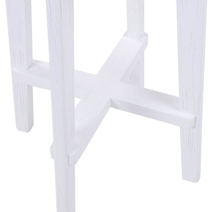 Avoca | Coastal Rattan Bar Stools | White