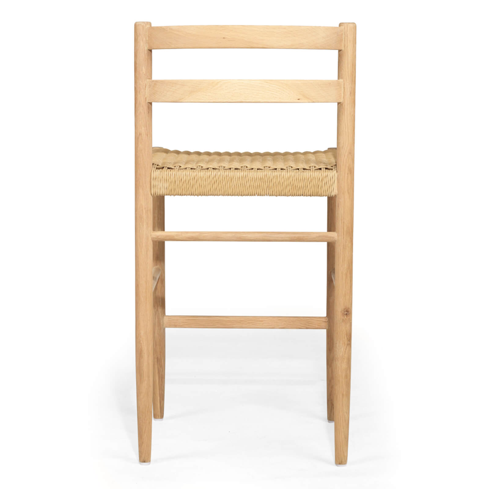 Beachmere | Natural Woven Coastal Wooden Bar Stools | Natural