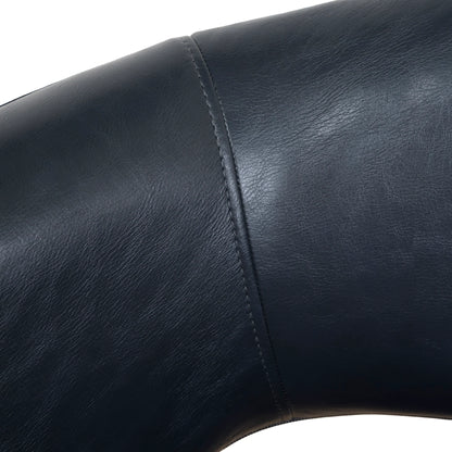 Belford | Modern PU Leather Fabric Dining Chairs With Arms | Set Of 2 | Black