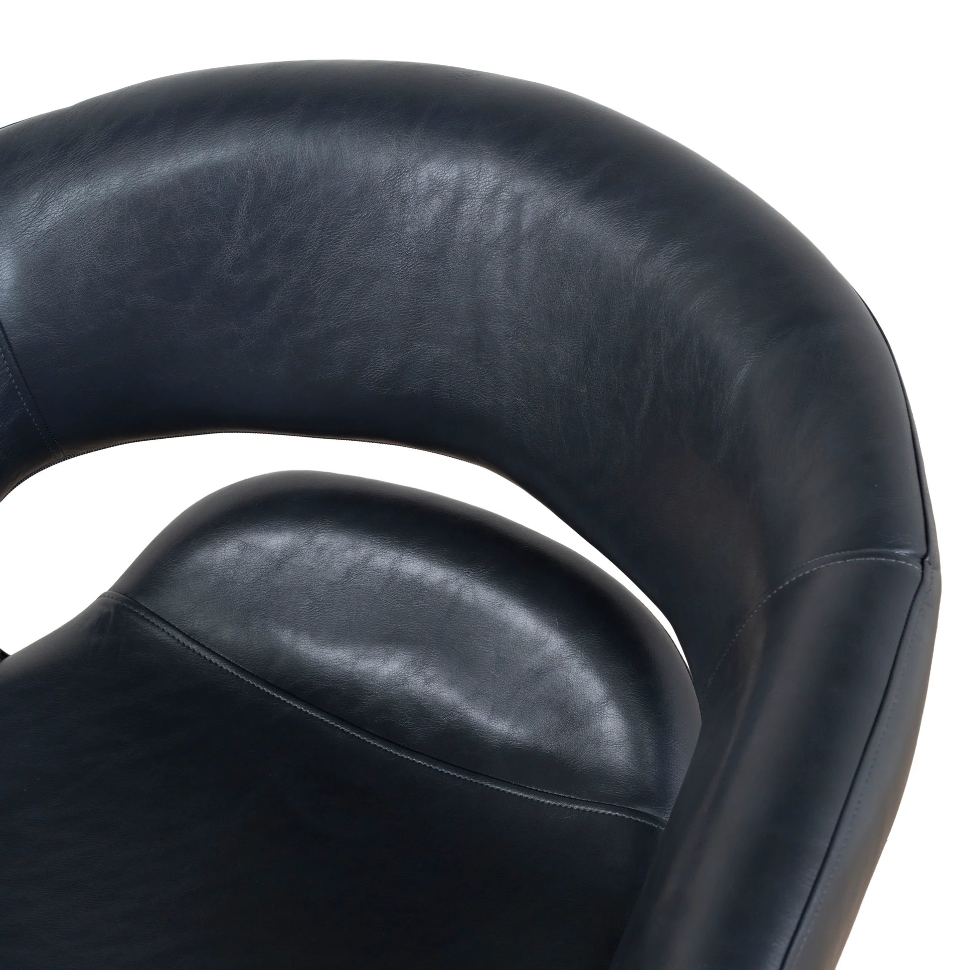 Belford | Modern PU Leather Fabric Dining Chairs With Arms | Set Of 2 | Black