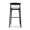 Belvidere | Mid Century Boucle Fabric Upholstered Bar Stools | Set Of 2