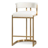 Beverly | Modern Velvet Boucle Fabric Bar Stools