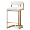 Beverly | Modern Velvet Boucle Fabric Bar Stools