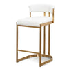 Beverly | Modern Velvet Boucle Fabric Bar Stools