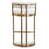 Beverly | Modern Velvet Boucle Fabric Bar Stools