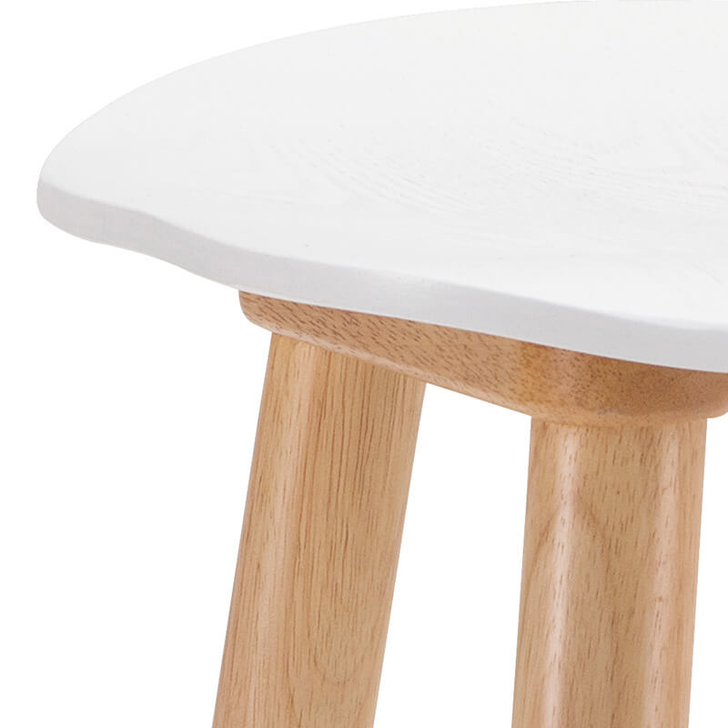 Bulbarin | Contemporary Coastal Wooden Bar Stool
