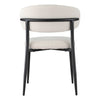 Buller | Mid Century Off White Boucle Fabric Dining Chairs | Set Of 2