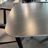 Callula | Metal Black Sintered Stone 6 Seater Dining Table