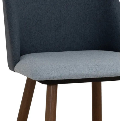 Carinya | Modern Wooden Fabric Dining Chair