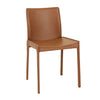 Carlo | Modern Recycled Leather Dining Chairs | Set Of 2