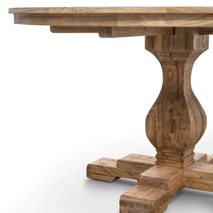 Chadwick | 1.4m Natural Wooden Round Dining Table