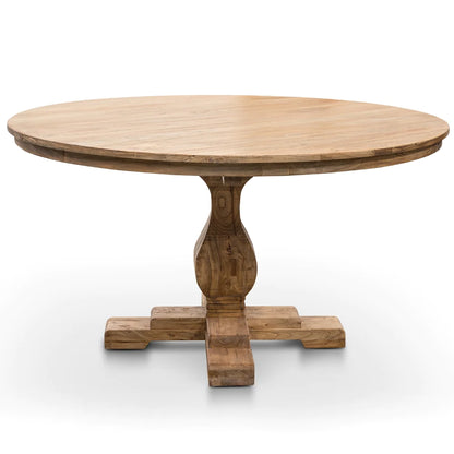 Chadwick | 1.4m Natural Wooden Round Dining Table