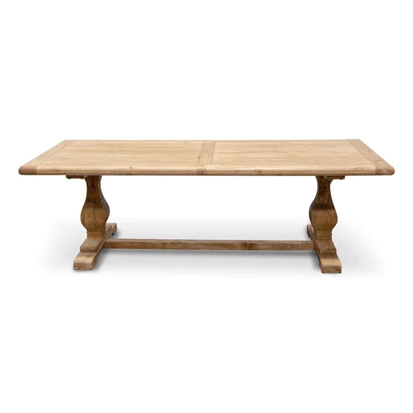 Chadwick | 2.4m Natural Wooden Rectangular Dining Table | Natural