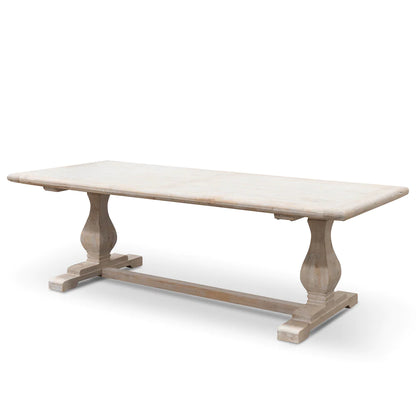 Chadwick | 2.4m Natural Wooden Rectangular Dining Table