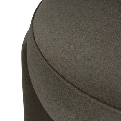 Collaroy | Modern Beige Dark Moss Fabric Wooden Dining Chairs | Moss Green