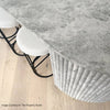 Conondale | Contemporary Metal Fabric Bar Stools