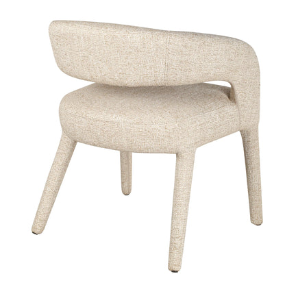 Cottesloe | Modern Coastal Beige Grey Dining Chairs With Arms | Beige