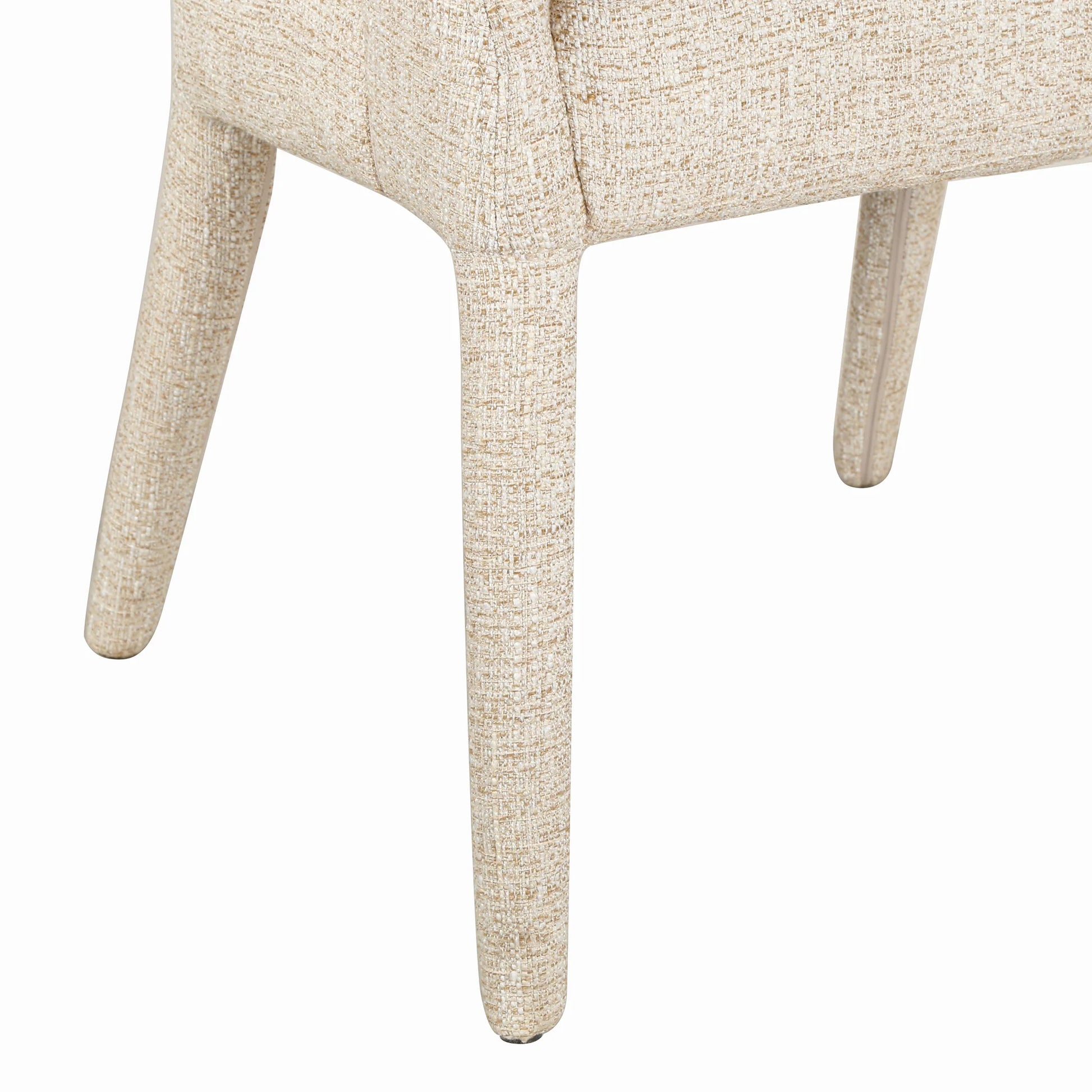 Cottesloe | Modern Coastal Beige Grey Dining Chairs With Arms | Beige