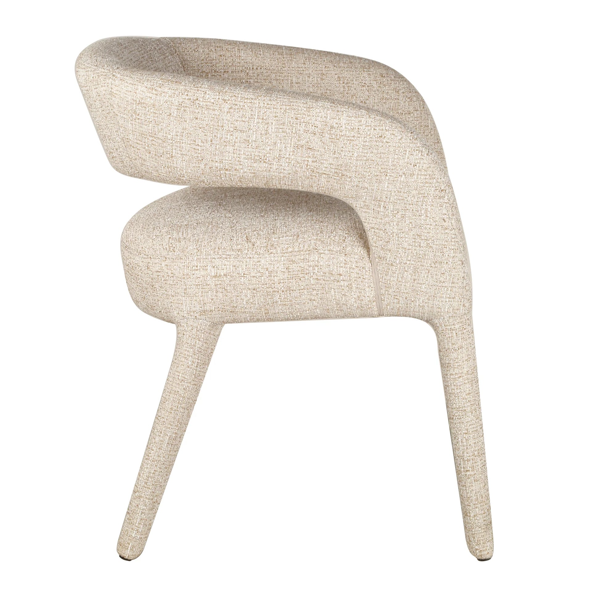 Cottesloe | Modern Coastal Beige Grey Dining Chairs With Arms | Beige