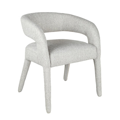Cottesloe | Modern Coastal Beige Grey Dining Chairs With Arms | Grey