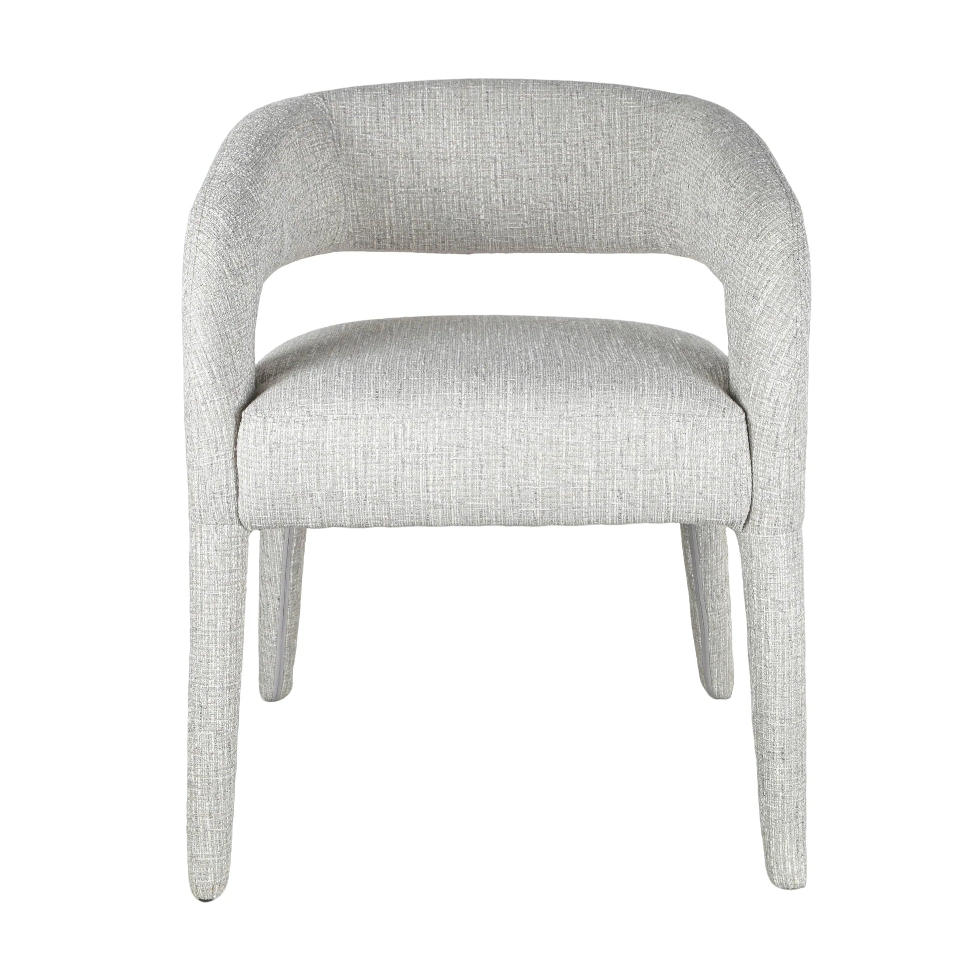 Cottesloe | Modern Coastal Beige Grey Dining Chairs With Arms | Grey