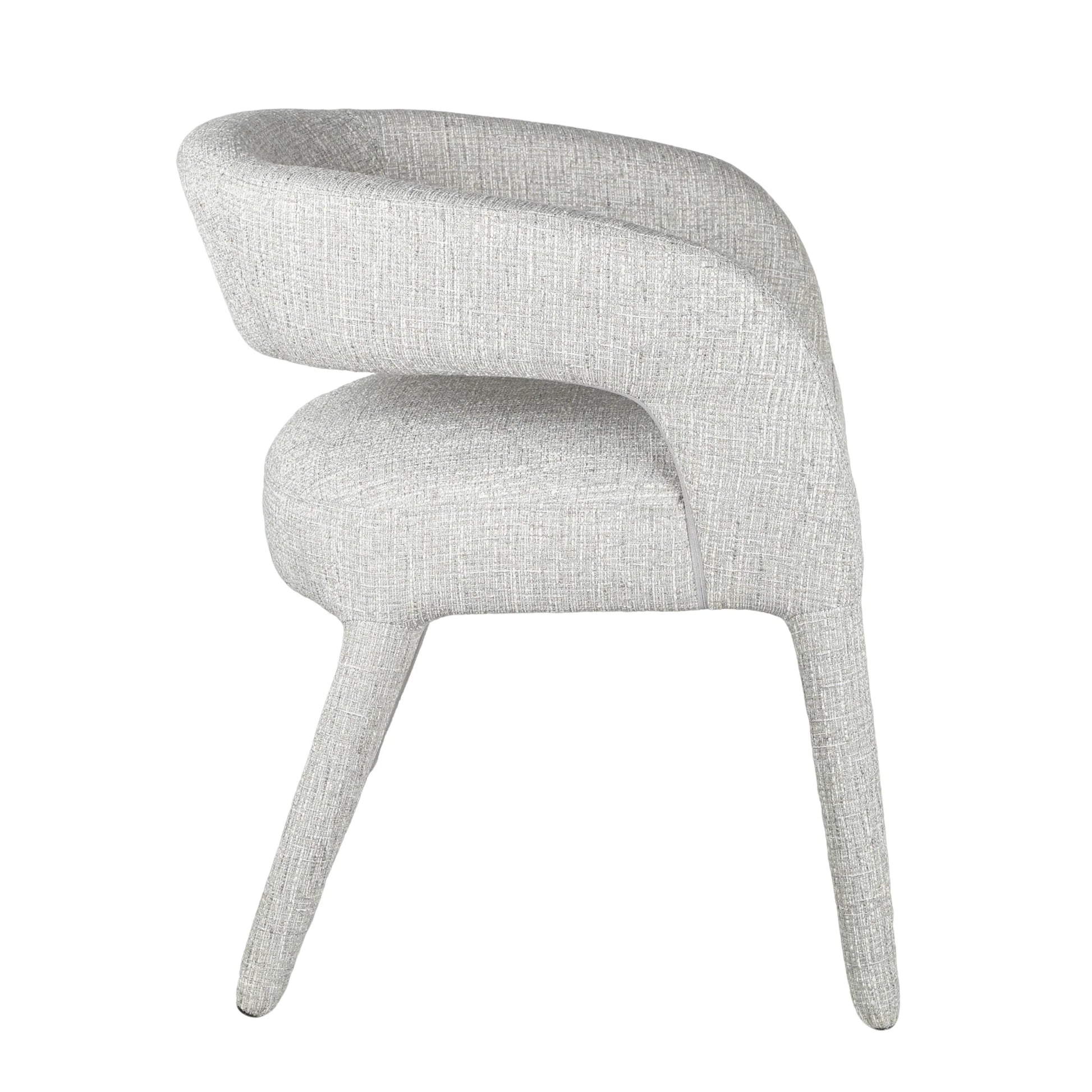 Cottesloe | Modern Coastal Beige Grey Dining Chairs With Arms | Grey