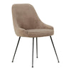 Dane | Modern Boucle Fabric Velvet Dining Chair