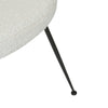 Dane | Modern Boucle Fabric Velvet Dining Chair