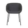 Duke | Modern PU Leather Fabric Dining Chair With Arms