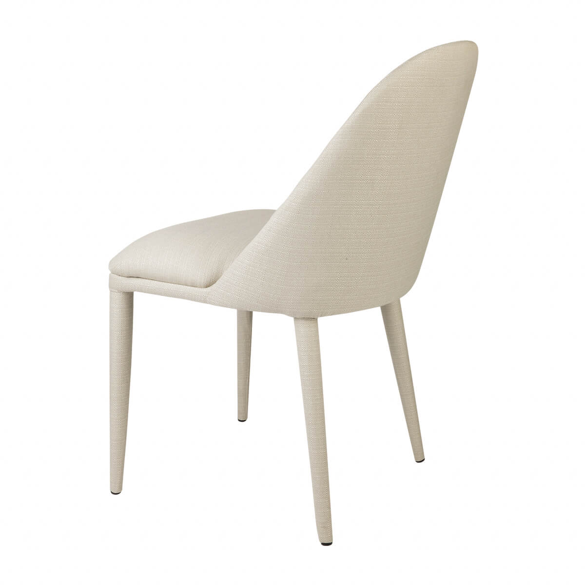 Elanora | Natural Fabric Upholstered Modern Dining Chairs | Set Of 2 | Natural