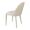 Elanora | Natural Fabric Upholstered Modern Dining Chairs | Set Of 2