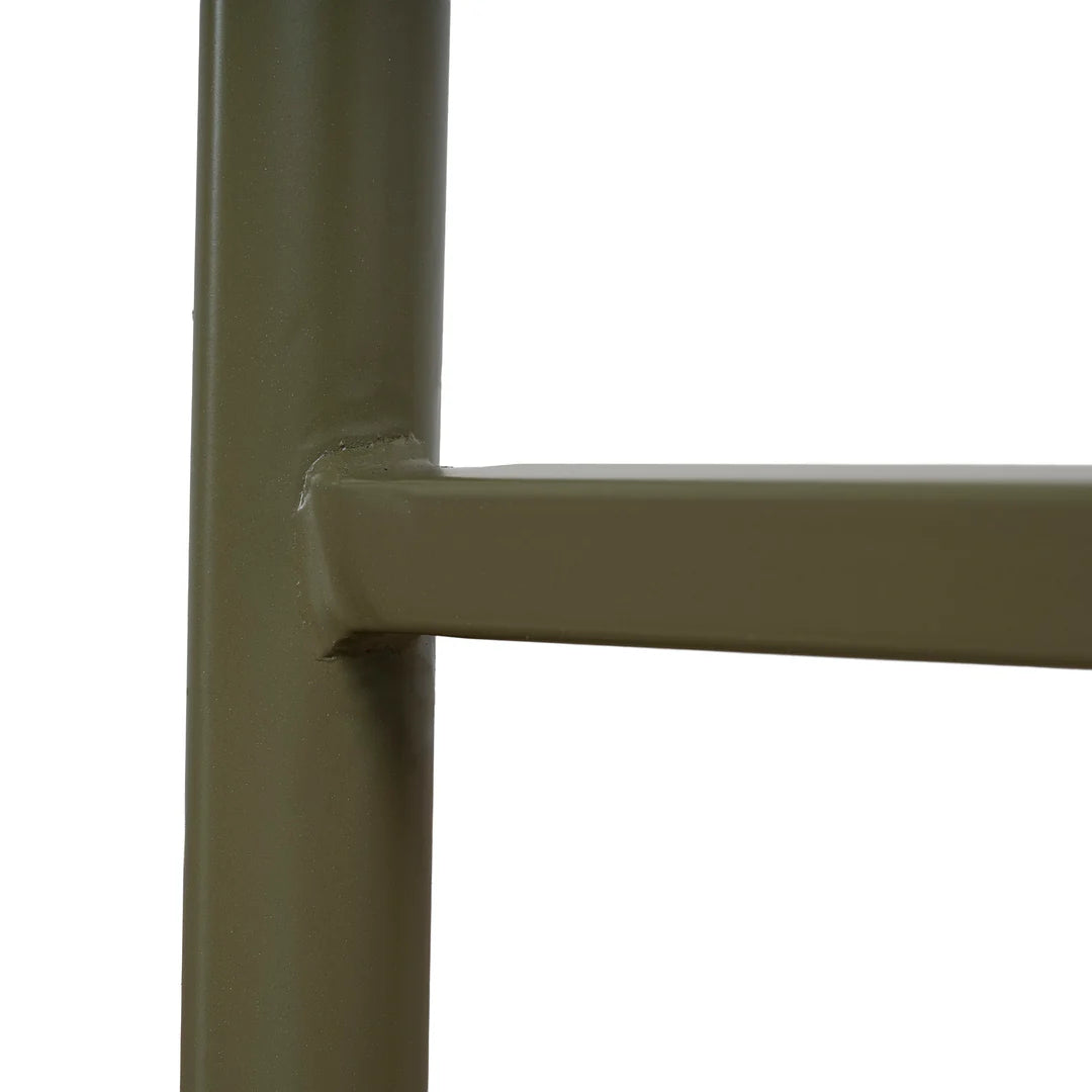 Everton | Modern Kaitoke Green Moss Brown Fabric Bar Stools With Arms | Set Of 2 | Green