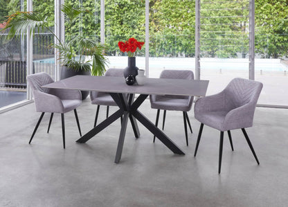 Fortitude | Scratch Resistant Matte Ceramic 6 Seater Dining Tables