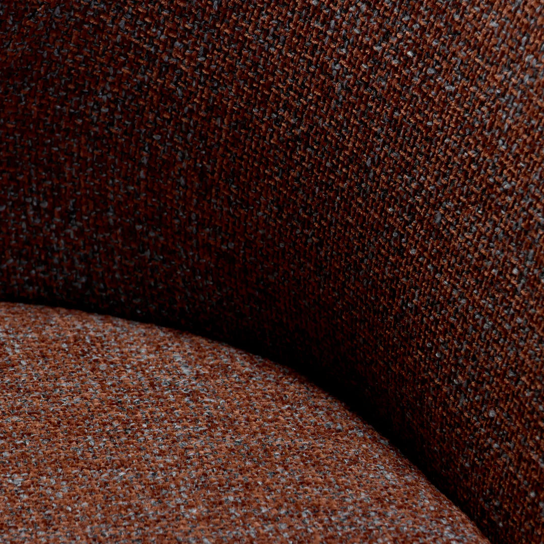 Fortitude | Modern Moss Brown Wooden Dining Chairs With Arms | Brown