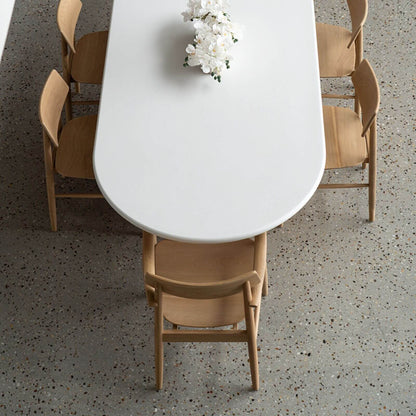Hann | Scandinavian Coastal Natural Walnut Black Wooden Dining Chairs | Natural