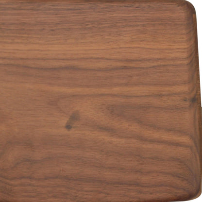 Hann | Scandinavian Coastal Natural Walnut Black Wooden Dining Chairs