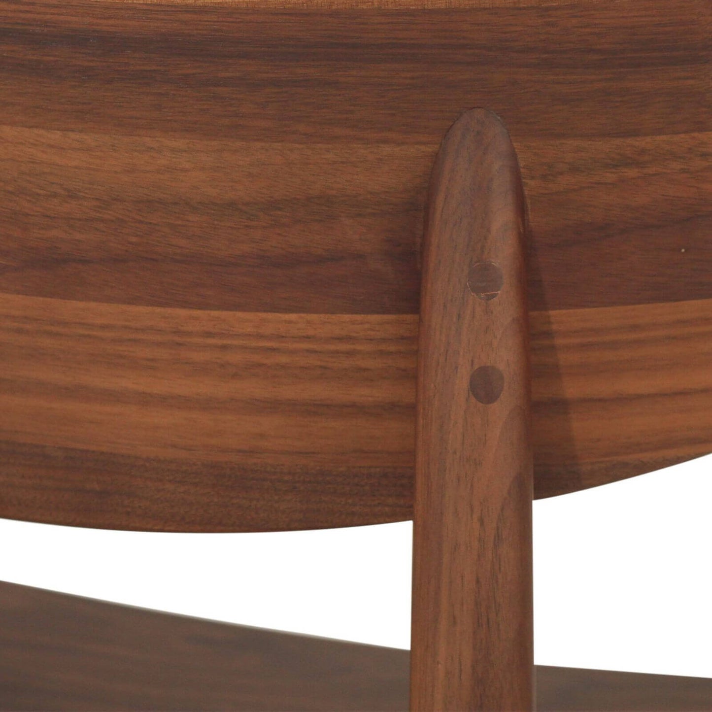 Hann | Scandinavian Coastal Natural Walnut Black Wooden Dining Chairs