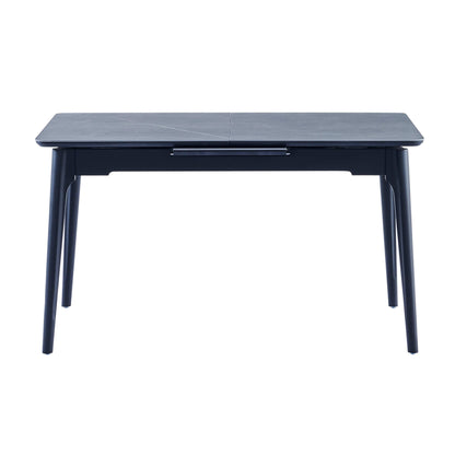 Hayman | Matte Ceramic Bulgarian Grey 1.8m Extension Dining Table | Grey