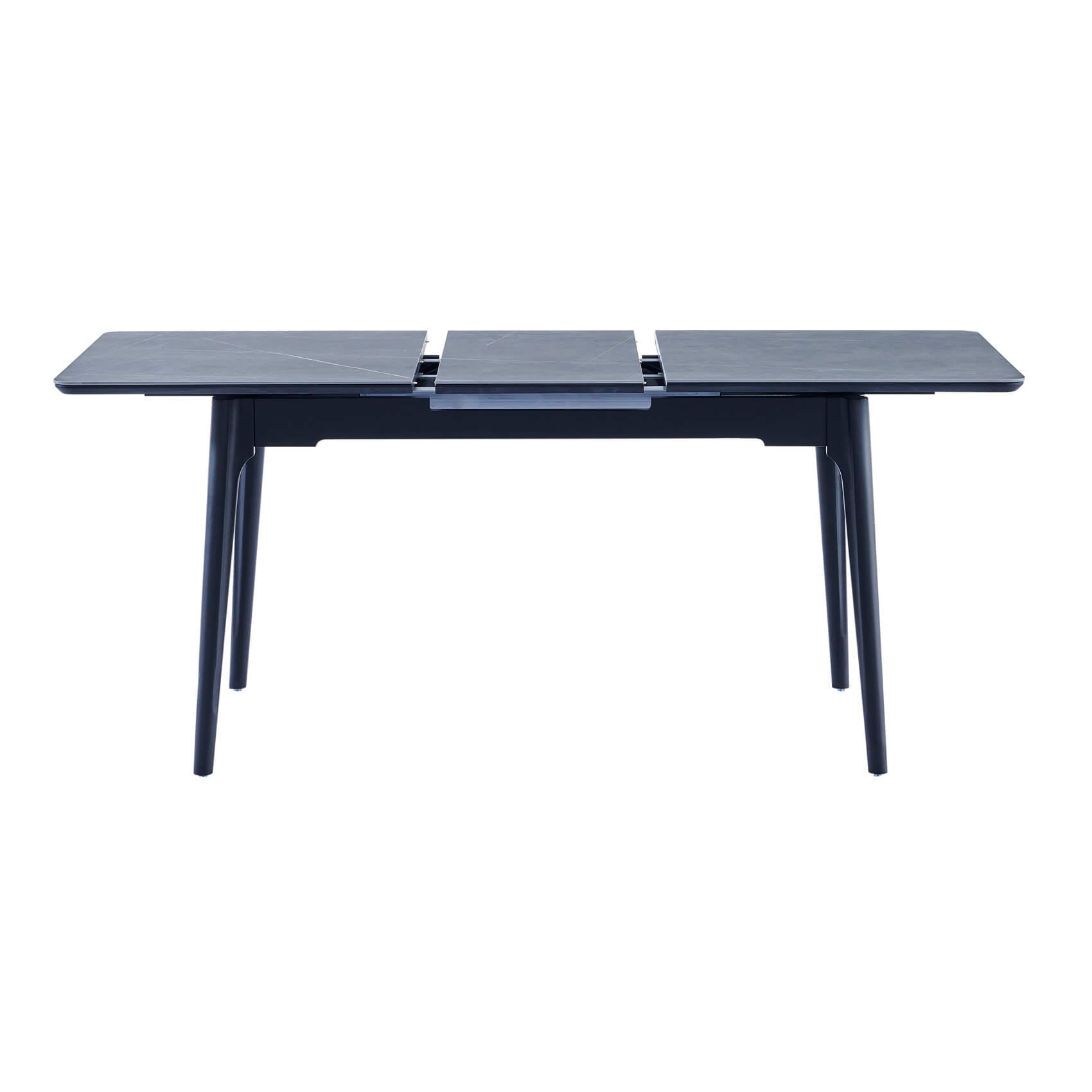 Hayman | Matte Ceramic Bulgarian Grey 1.8m Extension Dining Table | Grey