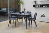 Hayman | Matte Ceramic Bulgarian Grey 1.8m Extension Dining Table