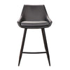 Herberton | Modern PU Leather Bar Stools | Set Of 2