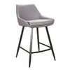 Herberton | Modern PU Leather Bar Stools | Set Of 2