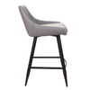 Herberton | Modern PU Leather Bar Stools | Set Of 2