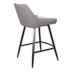 Herberton | Modern PU Leather Bar Stools | Set Of 2