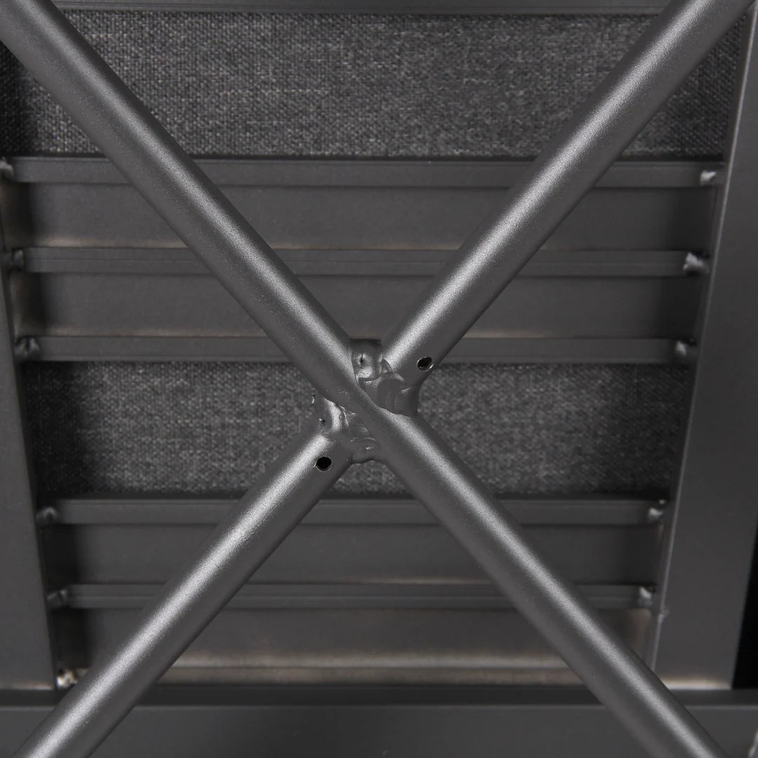 Inglewood | Coastal Charcoal Sand Brown Rope Outdoor Dining Chairs With Arms | Charcoal