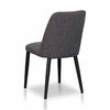 Innes | Modern Grey Fabric Dining Chairs | Set Of 4