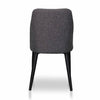 Innes | Modern Grey Fabric Dining Chairs | Set Of 4