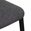Innes | Modern Grey Fabric Dining Chairs | Set Of 4
