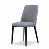 Innes | Modern Grey Fabric Dining Chairs | Set Of 4