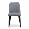 Innes | Modern Grey Fabric Dining Chairs | Set Of 4